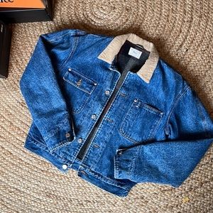 Vintage lined Polo denim jacket